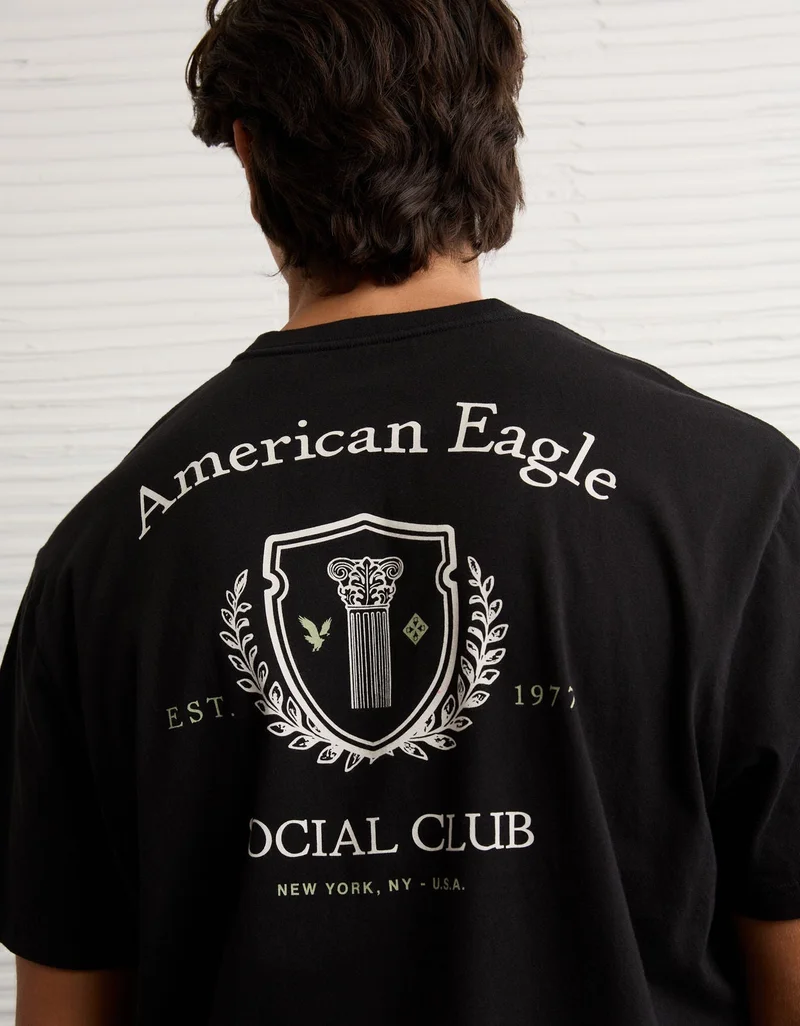 American Eagle AE Logo Graphic T-Shirt